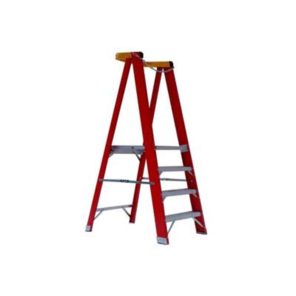 Golden Eagle Fibreglass A-Type Cat Platform Ladder, 2 Steps + Platform